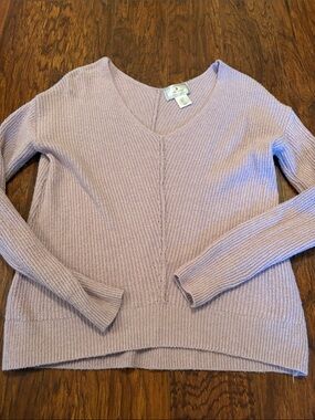 Ruby Moon V-neck sweater